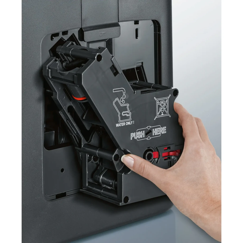 Siemens Cafetera superautomática EQ.6 plus s500 TE655203RW 1,7 L 19 bares preto cinzento prateado - detalhe 2