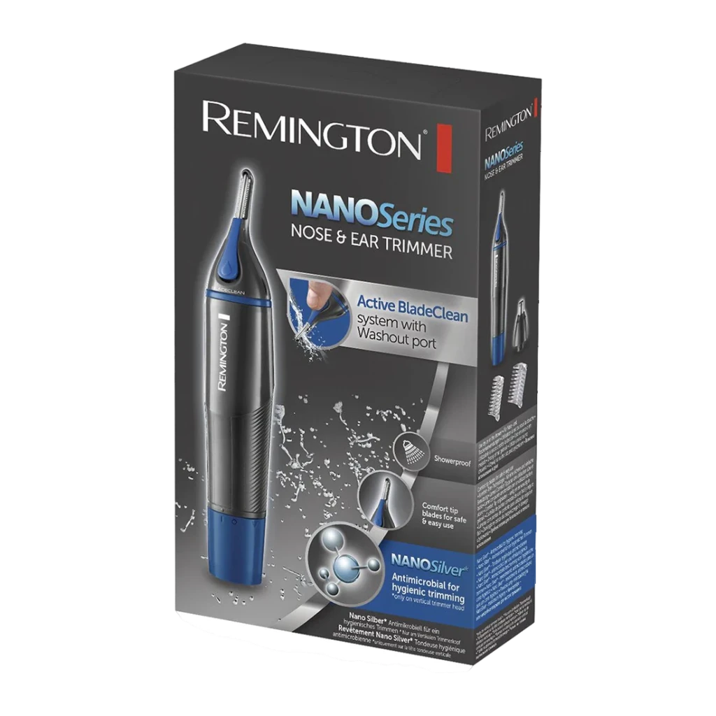 Remington Recortador facial NE3850 Nano negro, azul - vista principal