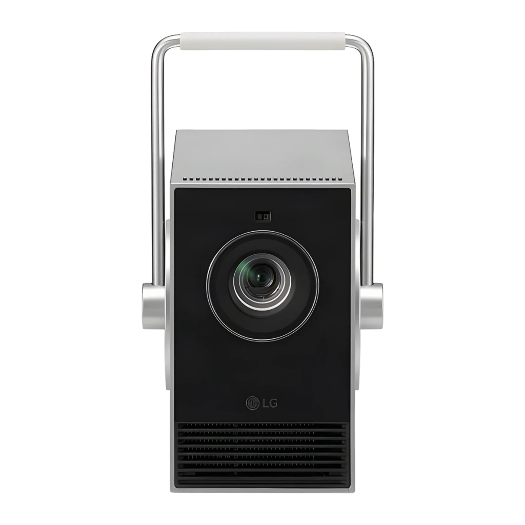 LG cinebeam qube proyector con smarttv integrado ultrahd 4k ansi 500 lumenes argent - vue principale - Ítem2