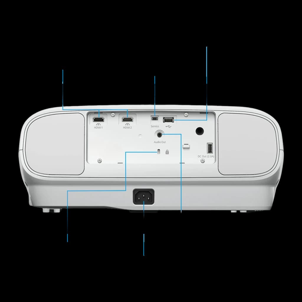 Epson Proyector EH-TW7000 4K Pro-UHD 3000 lúmenes auto, cine, dinamico, natural, proyector - desplazamiento de lente =