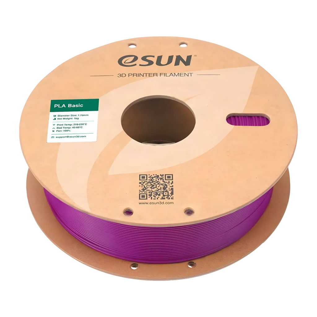 eSUN Filamento PLA PLA Basic 1,75 mm Morado 1 kg roxo - vista principal