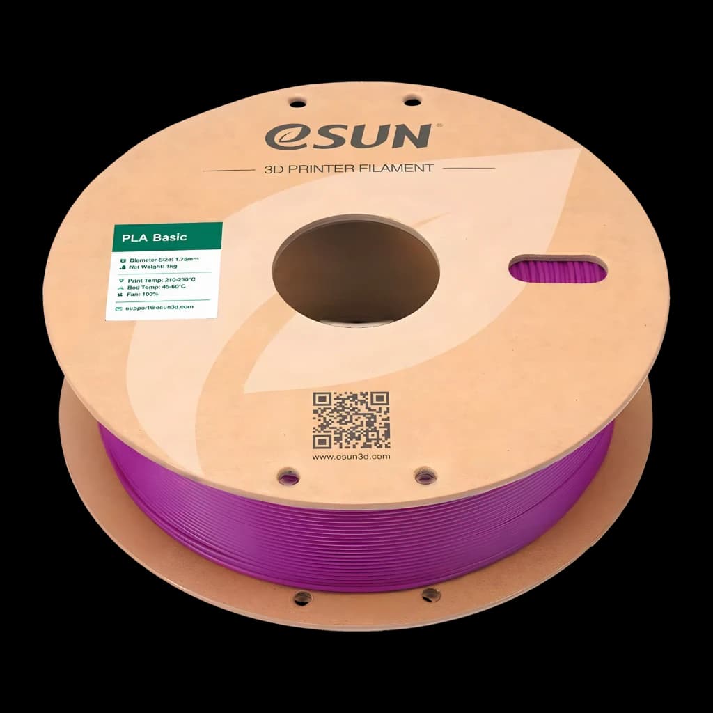 eSUN Filamento PLA PLA Basic 1,75 mm Morado 1 kg roxo - vista principal