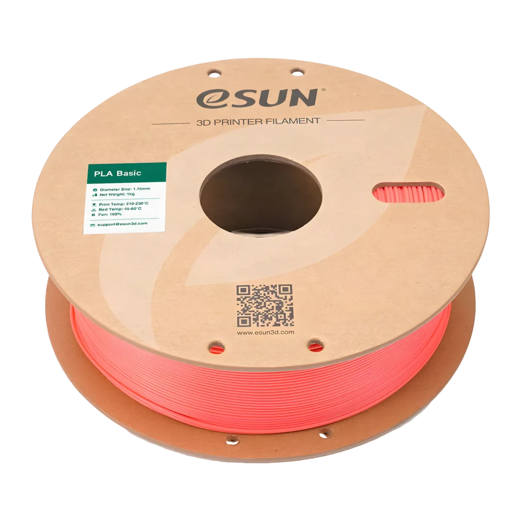eSUN Filamento PLA Basic 1.75 mm Rosa 1 kg - detalhe