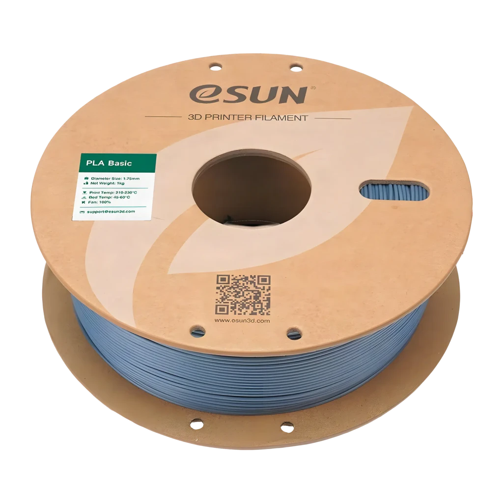 eSUN Filamento PLA PLA Basic 1,75 mm Gris 1 kg - vista principal