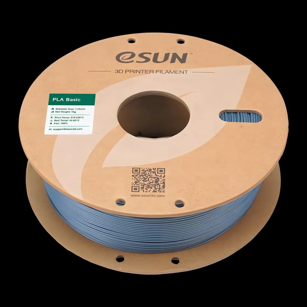 eSUN Filamento PLA PLA Basic 1,75 mm Gris 1 kg - vista principal