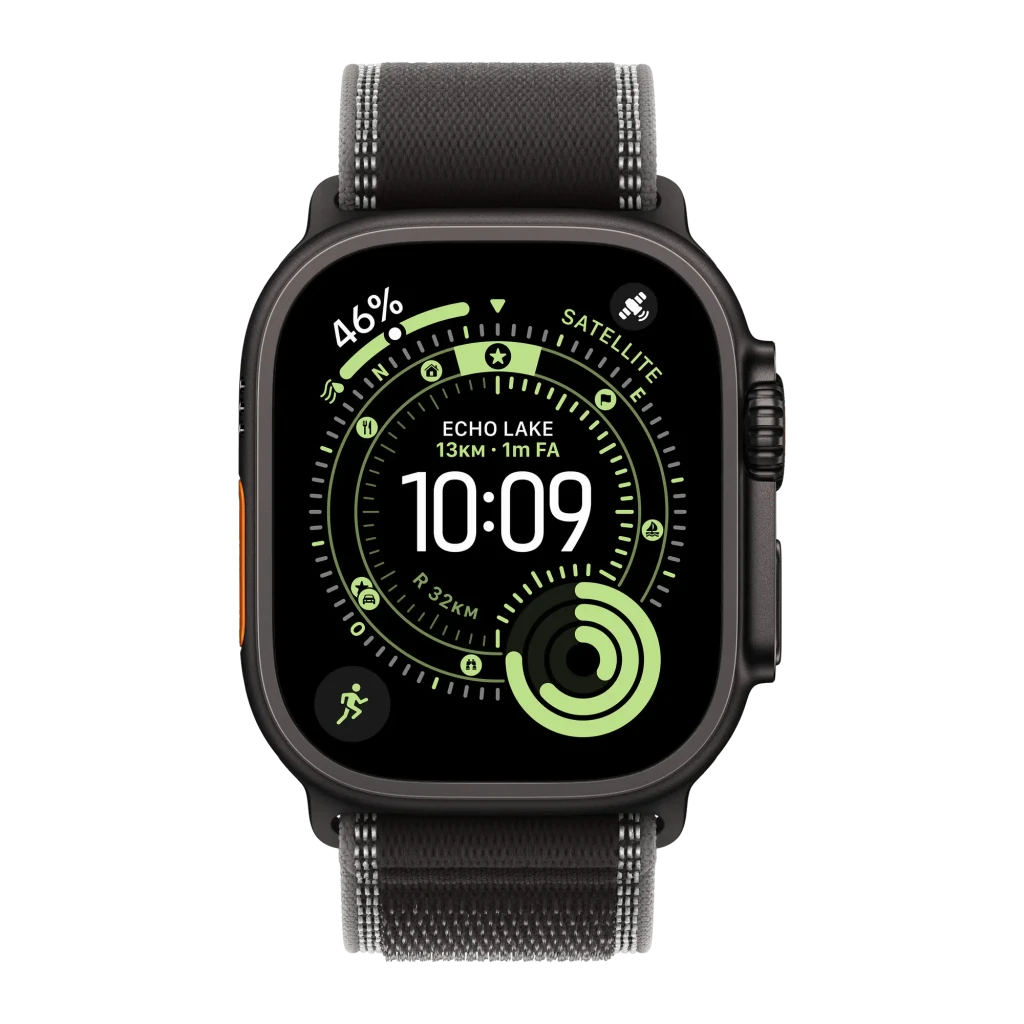 Apple Smartwatch Watch Ultra 3 49mm GPS + Cellular Negro 64gb - tamaño de caja = 49 mm, cuerpo de titanio, cristal de zafiro