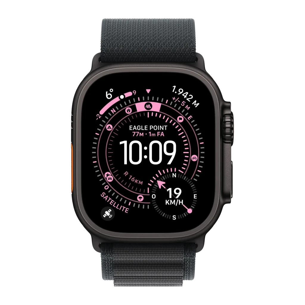 Apple Watch Ultra 3 49 mm GPS 5G Negro 64gb - tamaño de caja = 49 mm, titanio grado 5, cristal de zafiro