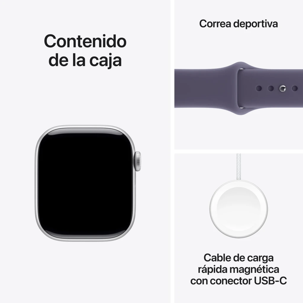 Apple Watch Series 11 GPS 42 mm Plata 64gb - detalhe 2