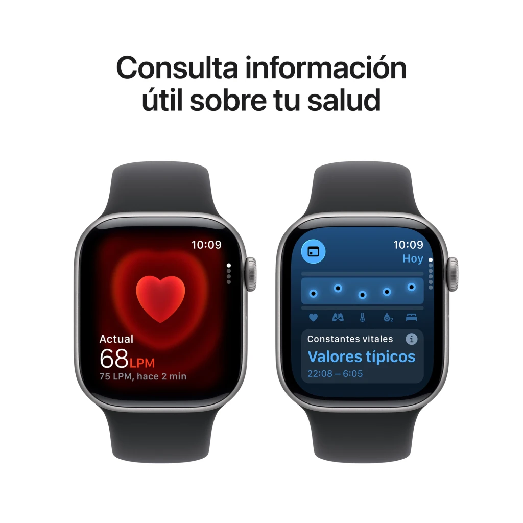 Apple Smartwatch Watch Series 11 GPS 42 mm Gris 64gb - resistencia al agua = 50 m (WR50) + IP6X | puedes nadar, ducharte y