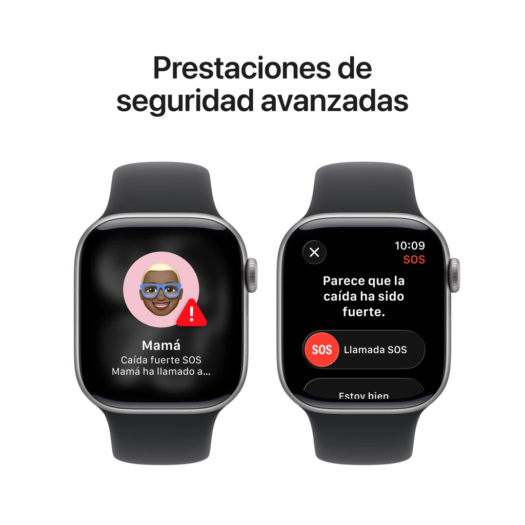 Apple Smartwatch Watch Series 11 GPS 42 mm Gris 64gb - peso = 30,3 g | extremadamente ligero para un smartwatch, apenas se