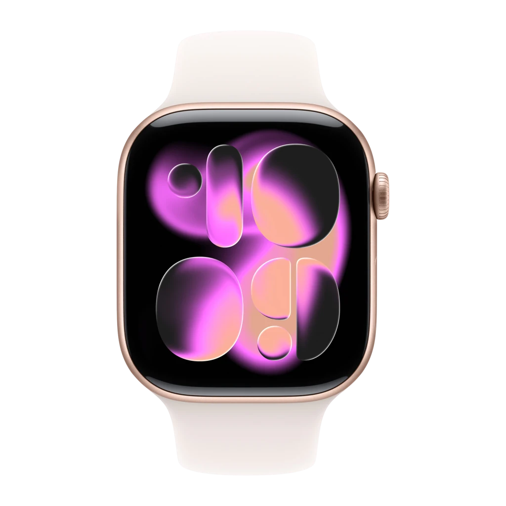 Apple Smartwatch Watch Series 11 GPS 46 mm Oro Rosa 64gb - detalhe