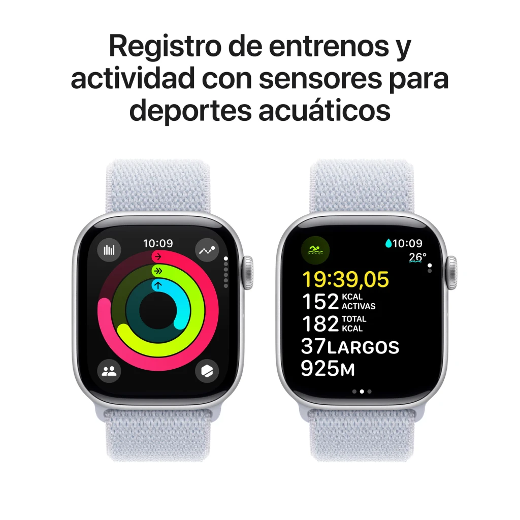 Apple Watch Series 10 GPS 42 mm Plata 64gb - détail 3