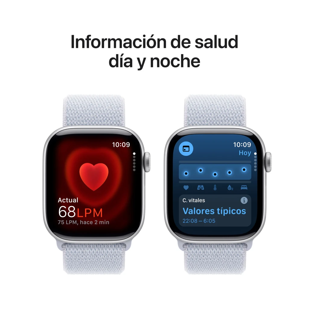 Apple Watch Series 10 GPS 42 mm Plata 64gb - détail 2
