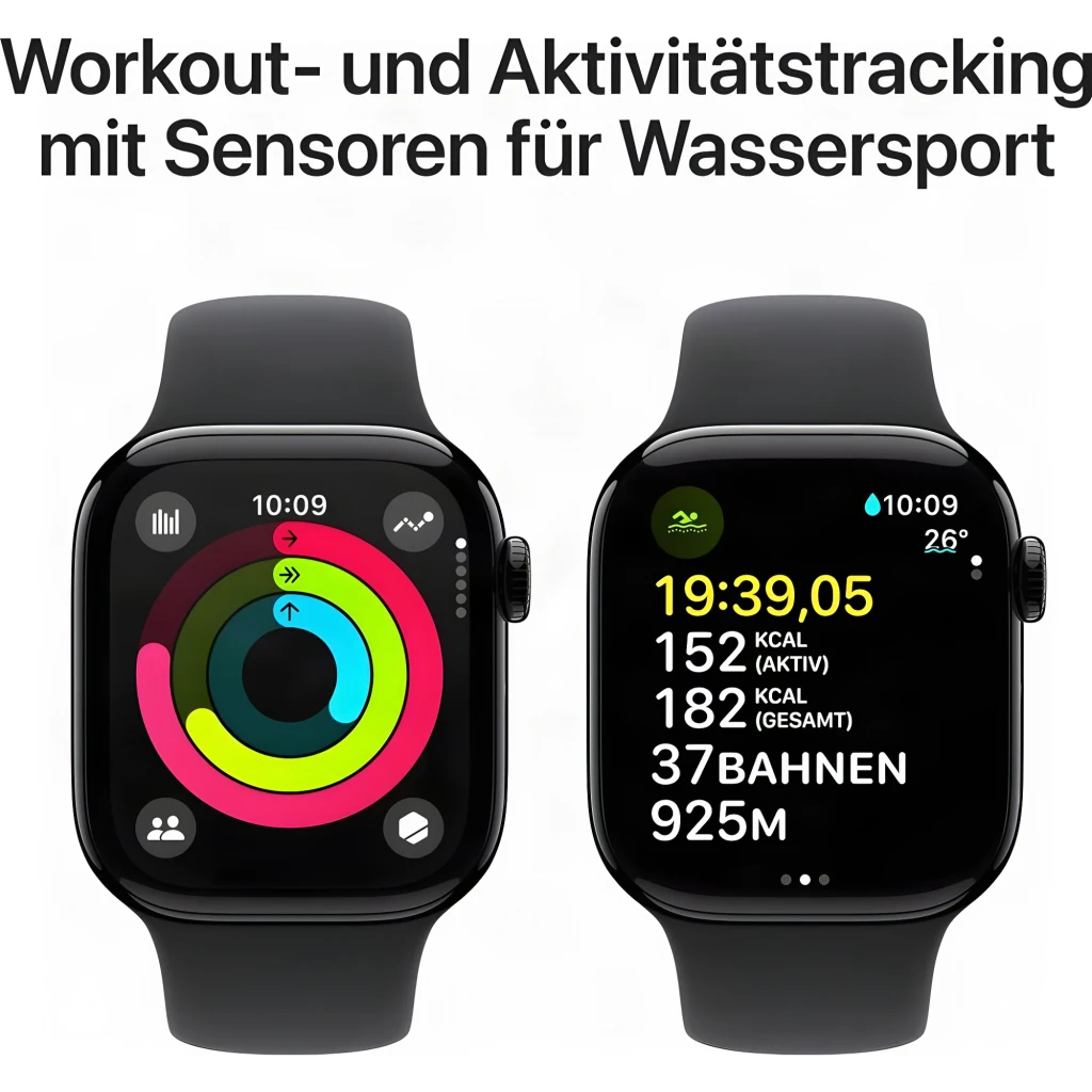 Apple Smartwatch Watch Series 10 42 mm 4G Negro 64gb - détail 3