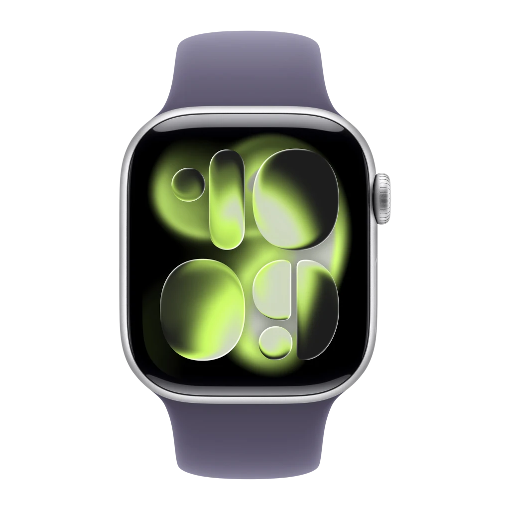 Apple Watch Series 11 GPS 42 mm Aluminio Plata 64gb - tamaño del cuerpo del reloj = 42 mm | la talla condiciona si encaja en