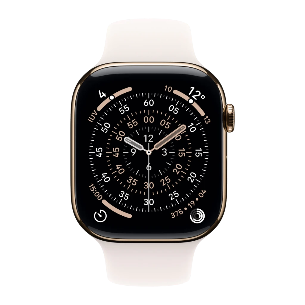 Apple Smartwatch Watch Series 11 GPS + Cellular 46 mm Titanio 64gb gris - caja y material = Titanio, 46 mm, 43,1 g | el