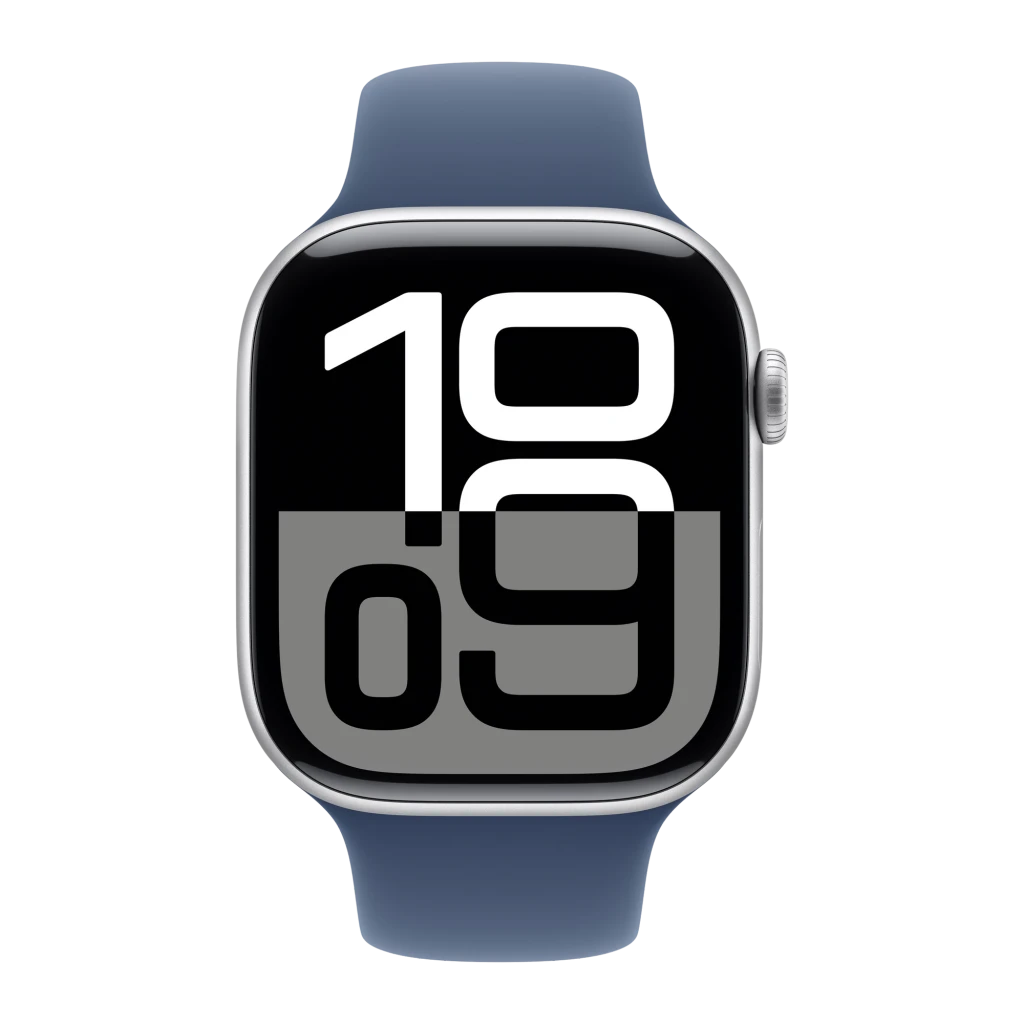 Apple Watch Series 10 GPS + Cellular 46 mm Plata 64gb - detalhe