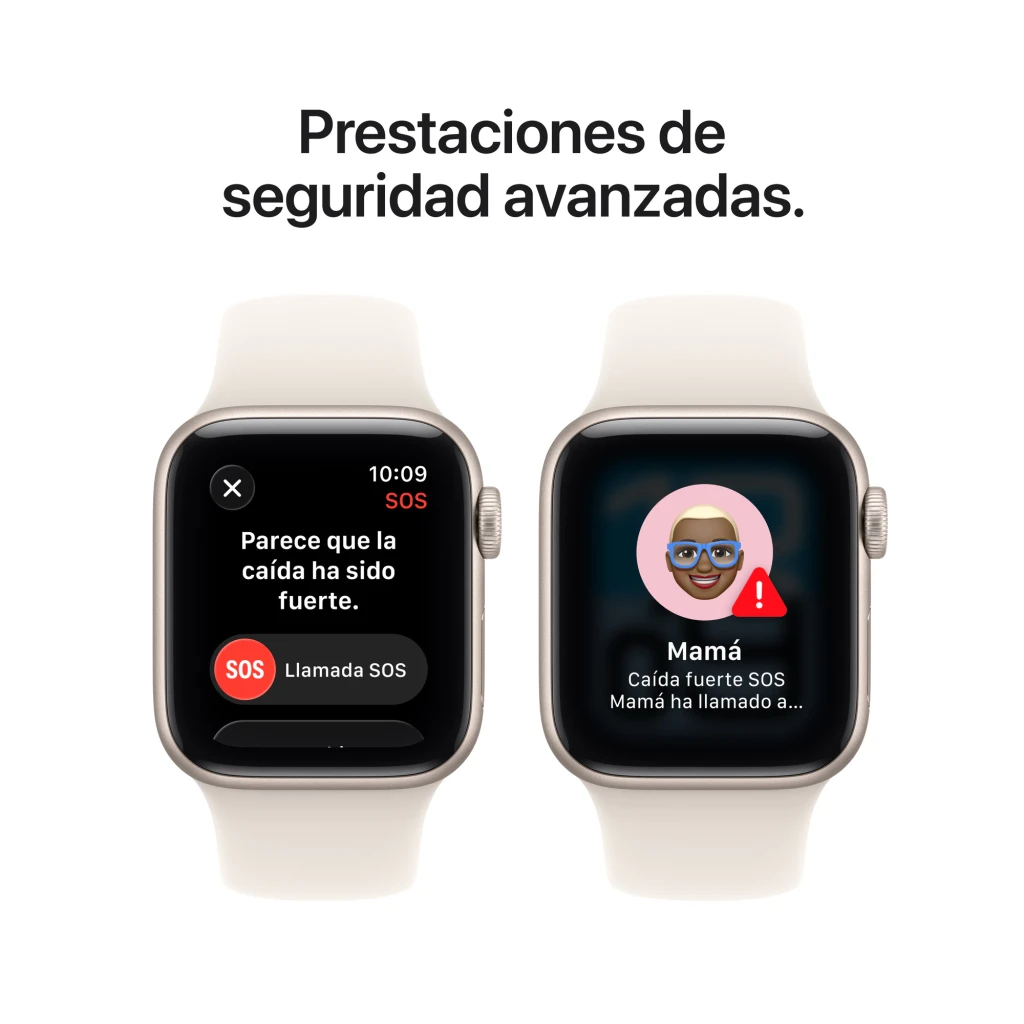 Apple Watch SE GPS 40 mm Beige 64gb - pantalla siempre activa (Always-On OLED Retina, 1000 cd/m²) = ves la