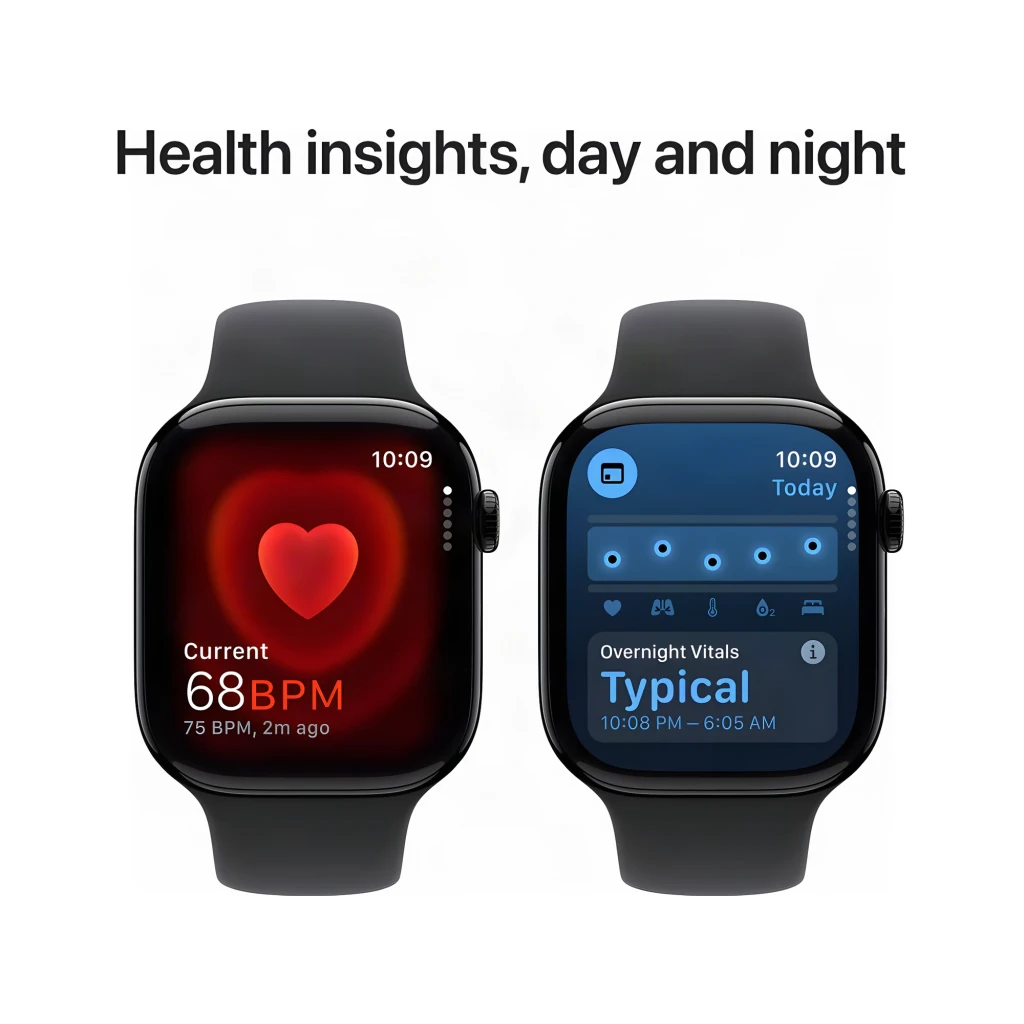 Apple Smartwatch Watch Series 10 46 mm GPS + Cellular Negro - detalhe 3