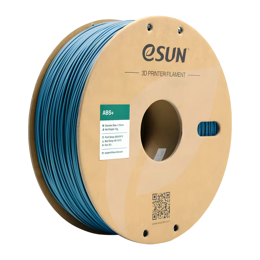 eSUN Filamento ABS+ 1,75 mm Gris 1 kg - vue principale