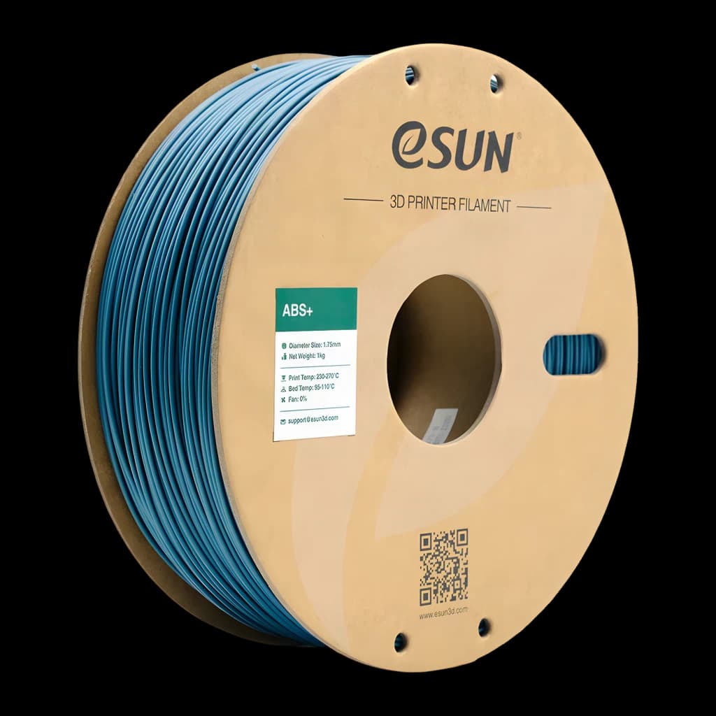 eSUN Filamento ABS+ 1,75 mm Gris 1 kg - vue principale