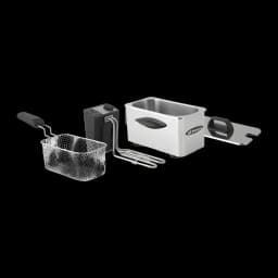 Orbegozo Freidora de aceite FDR-16 1,5 L 1500 W Acero inoxidable - capacidad = 1,5 L | suficiente para 2-3 raciones; quien