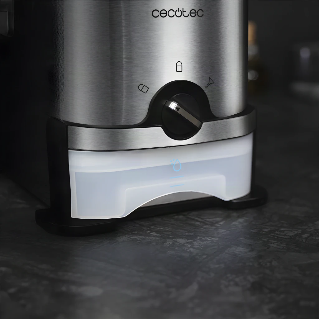 Cecotec Freidora CleanFry Infinity 3000 ProFilter 3 L 2400 W Negro/Acero inoxidable - detalhe 3