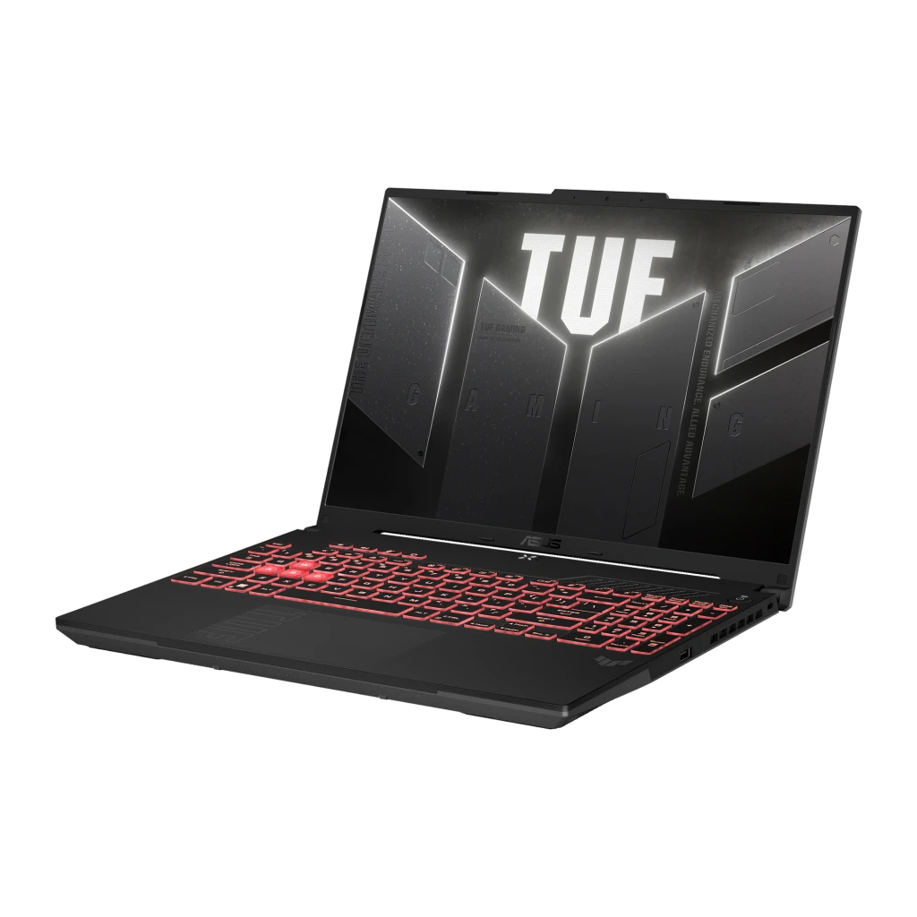 ASUS Portátil TUF Gaming A16 FA607NUG-WH73 Ryzen 7 7445HS 16+512 GB RTX 4050 16 pulgadas Full HD+ Gris - detalhe 3