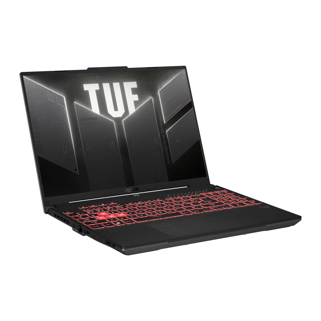 ASUS Portátil TUF Gaming A16 FA607NUG-WH73 Ryzen 7 7445HS 16+512 GB RTX 4050 16 pulgadas Full HD+ Gris - detalhe 2