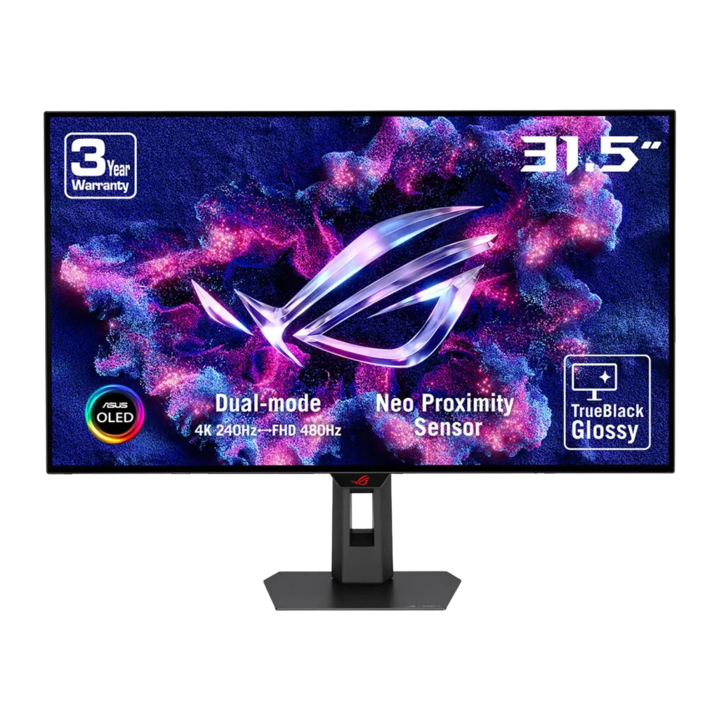 ASUS ROG Strix OLED XG32UCDS 31.5 preto - vista principal
