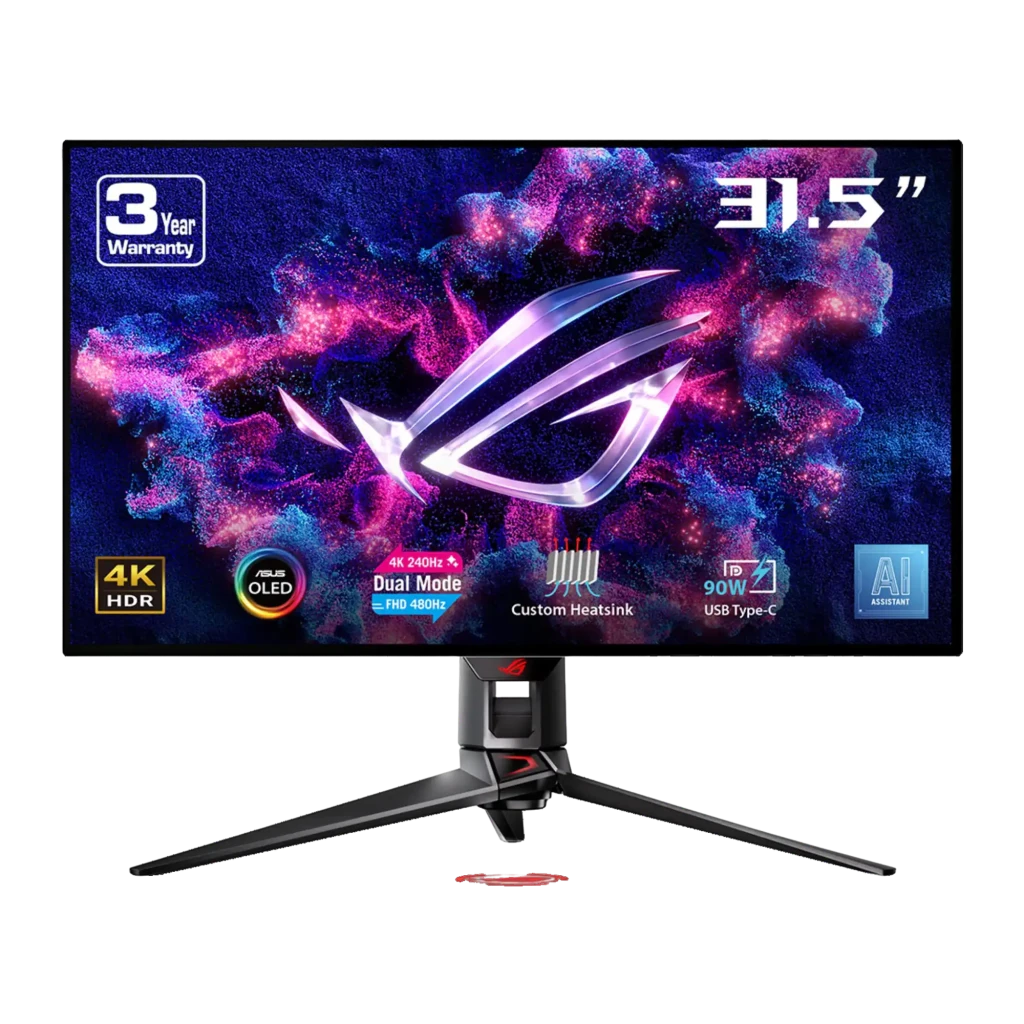 ASUS Monitor ROG Swift OLED PG32UCDP 32 pulgadas 4K UHD 240Hz negro - vista principal