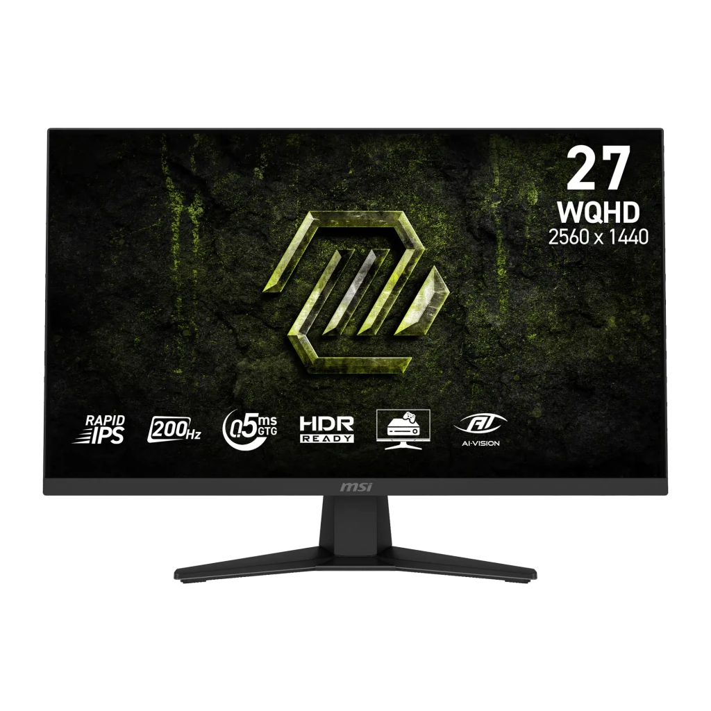 Monitor MSI MAG 274QF E20 27 pulgadas 200Hz QHD Rapid IPS 0,5ms GTG