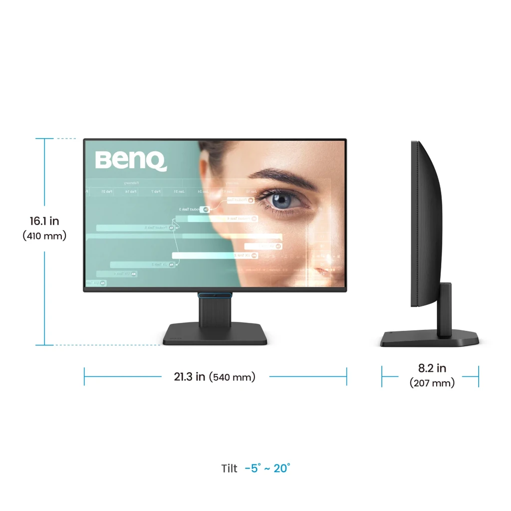 BenQ Monitor GW2490C 24 pulgadas FHD IPS srgb - detalhe 4