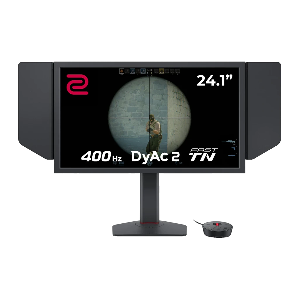 BenQ Monitor Zowie XL2566X+ 24.1 preto - vista principal