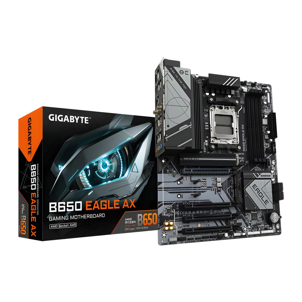 Gigabyte b650 eagle ax negro - vista principal
