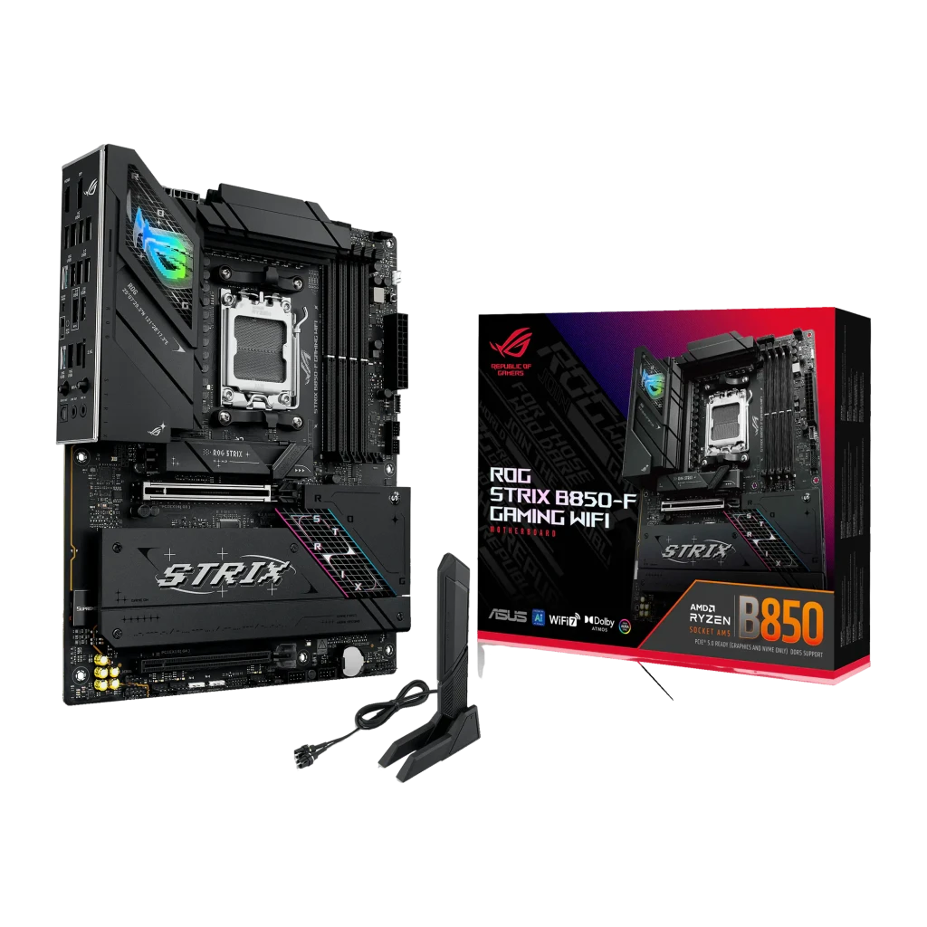 ASUS Placa base ROG STRIX B850-F GAMING WIFI negro - vista principal
