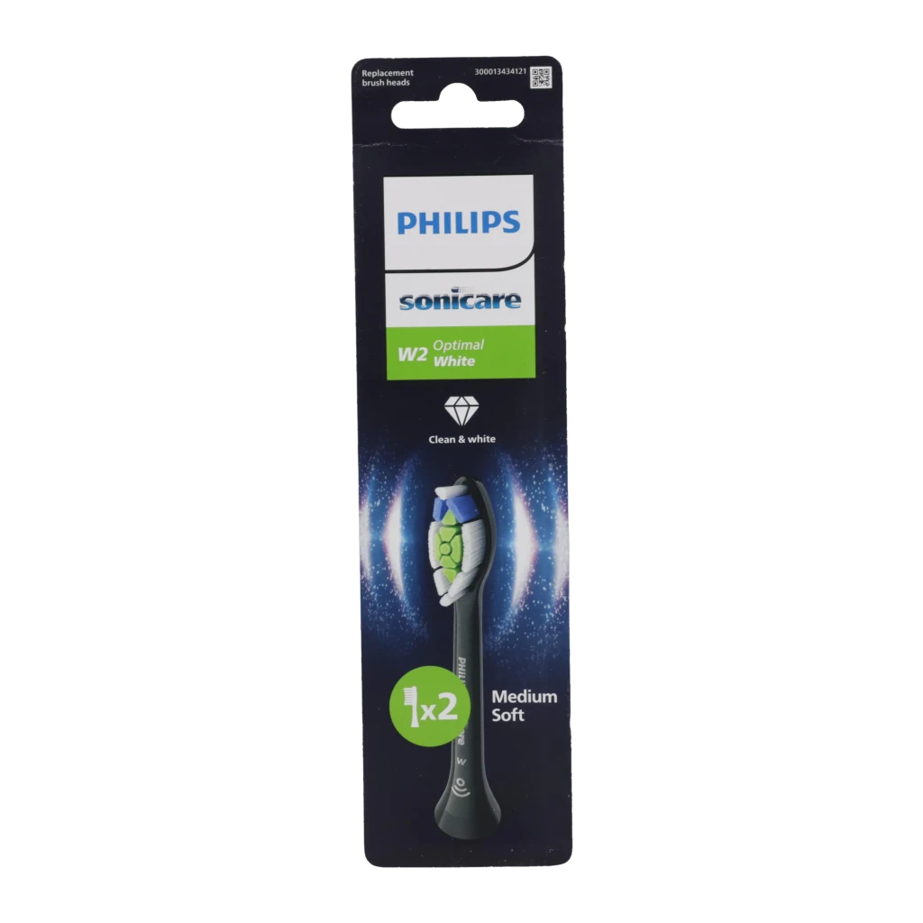 Philips Cabezales de recambio Sonicare HX6062/88 blanco - número de cabezales incluidos = 2 pieza(s) | el pack incluye dos