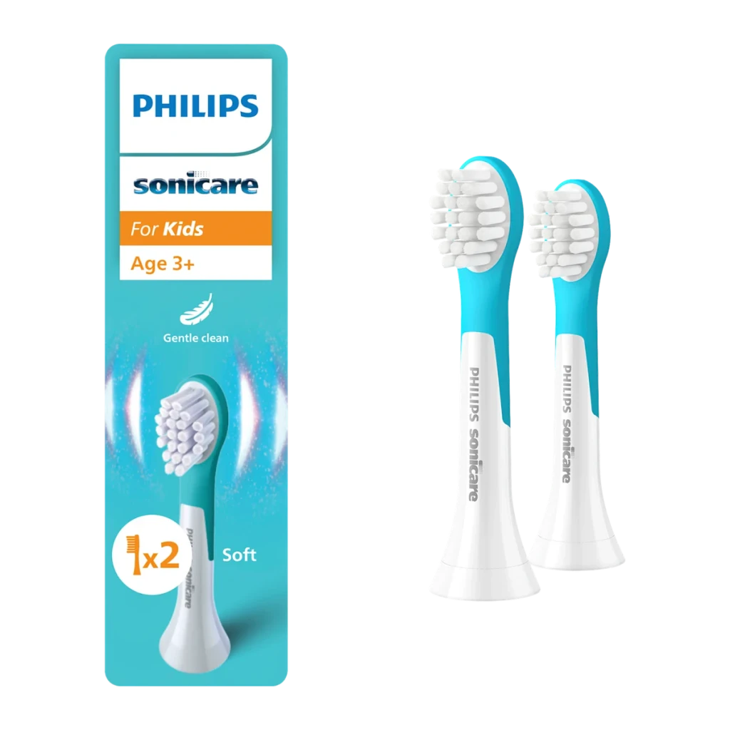 Philips Cabezales de recambio Sonicare For Kids HX6032/90 azul, blanc - vue principale