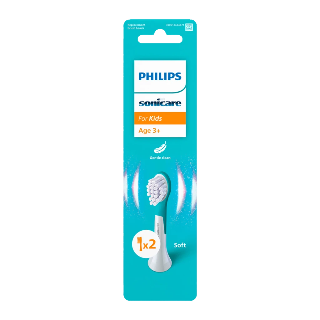 Philips Cabezales de recambio Sonicare For Kids HX6032/90 azul, blanc - détail 3