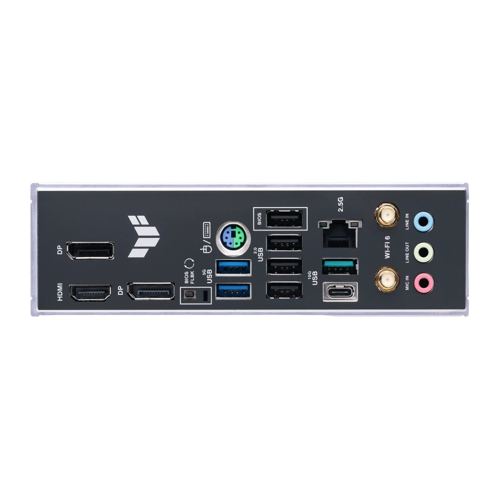 ASUS TUF GAMING B650M-E negro - ranura M.2 slot 1 = PCIe 5.0, slot 2 = PCIe 4.0; más 4 puertos SATA