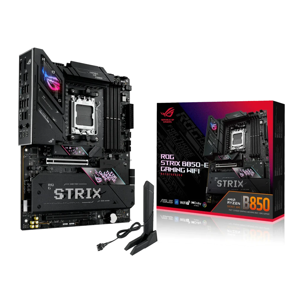 ASUS Placa base ROG STRIX B850-E Gaming WiFi negro - vista principal