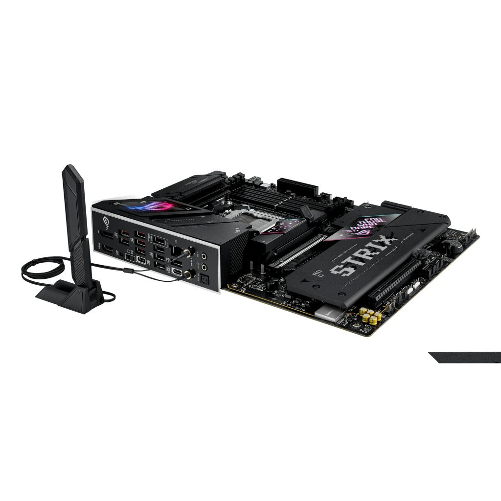 ASUS Placa base ROG STRIX B850-E Gaming WiFi negro - wi-Fi 7 (802.11be) + Bluetooth 5.4 + Ethernet 2,5 GbE (Intel I225-V) |
