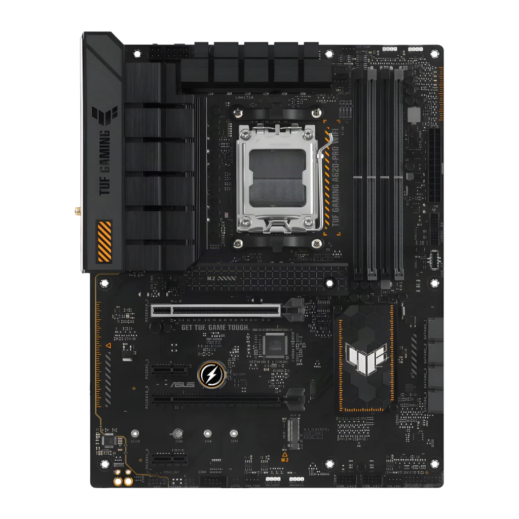 ASUS TUF GAMING A620M-PLUS WIFI negro - socket de procesador = Socket AM5 | determina con qué CPUs es