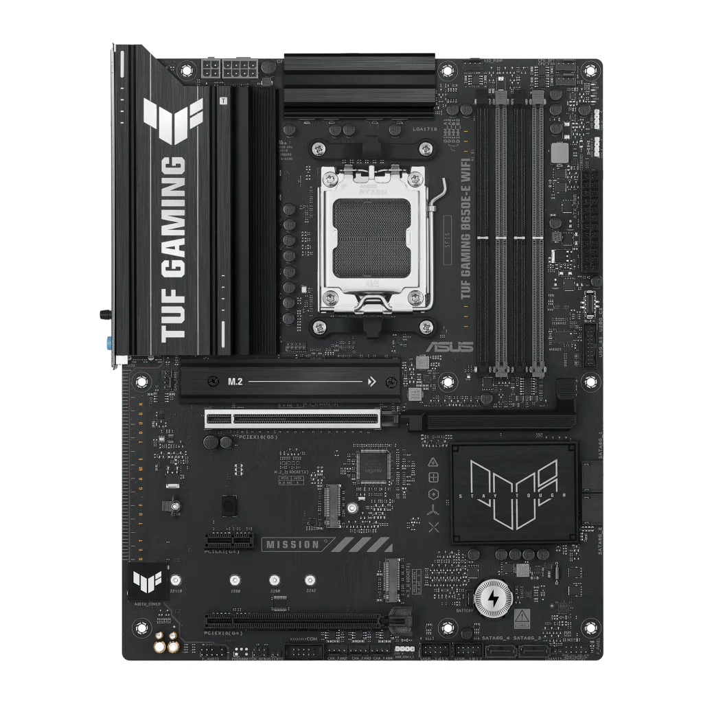 ASUS Placa base TUF Gaming B650E-E WiFi preto - detalhe