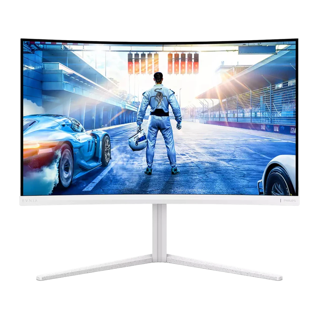 Philips Monitor Evnia 32M2C5501/00 32 pulgadas VA QHD 180Hz HDR10 Curvo blanco - tasa de refresco y sincronización = 180 Hz