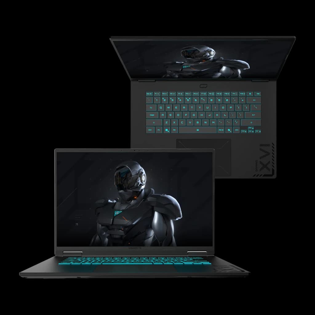 Gigabyte Portátil Gaming A16 CVHI3FR894SH 16 pulgadas WUXGA Intel Core i7-13620H 16+1000 GB Windows 11 Home noir (black 4
