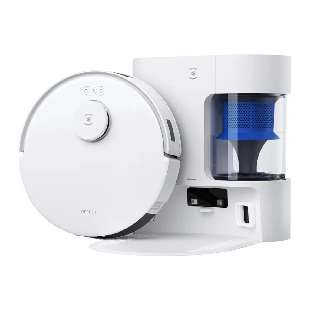 Ecovacs Robot aspirador Deebot N20e Plus Blanco - potencia de succión = 8000 Pa | cifra alta para la categoría de robots