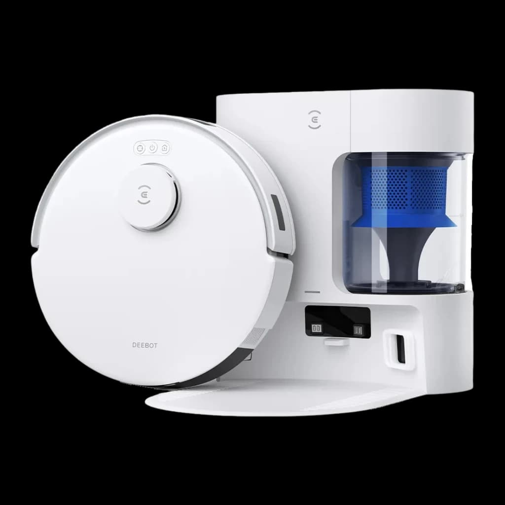 Ecovacs Robot aspirador Deebot N20e Plus Blanco - potencia de succión = 8000 Pa | cifra alta para la categoría de robots