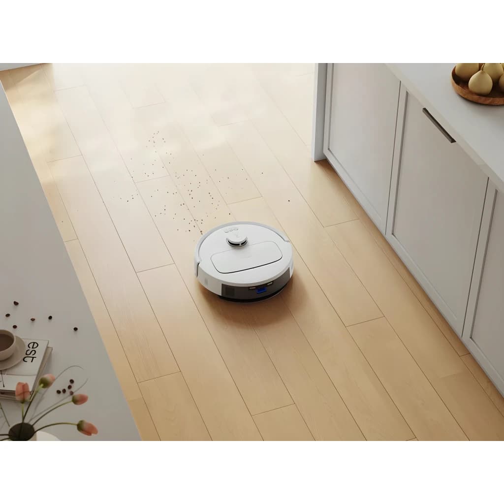 Ecovacs Robot aspirador Deebot N20e Plus Blanco - tiempo de carga = 6,5 h | casi siete horas entre ciclo y ciclo; si se