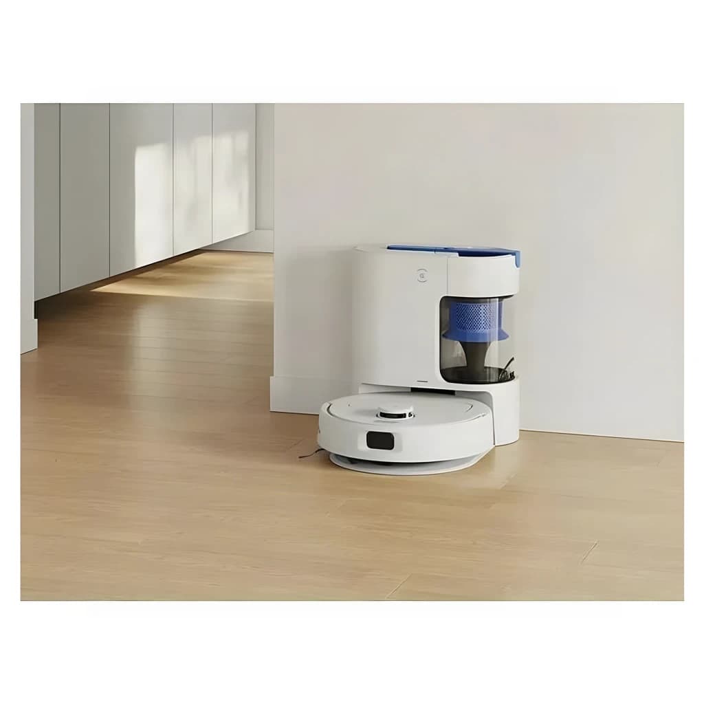 Ecovacs Robot aspirador Deebot N20e Plus Blanco - autonomía = 300 min por carga, batería de 5200 mAh | cinco horas de